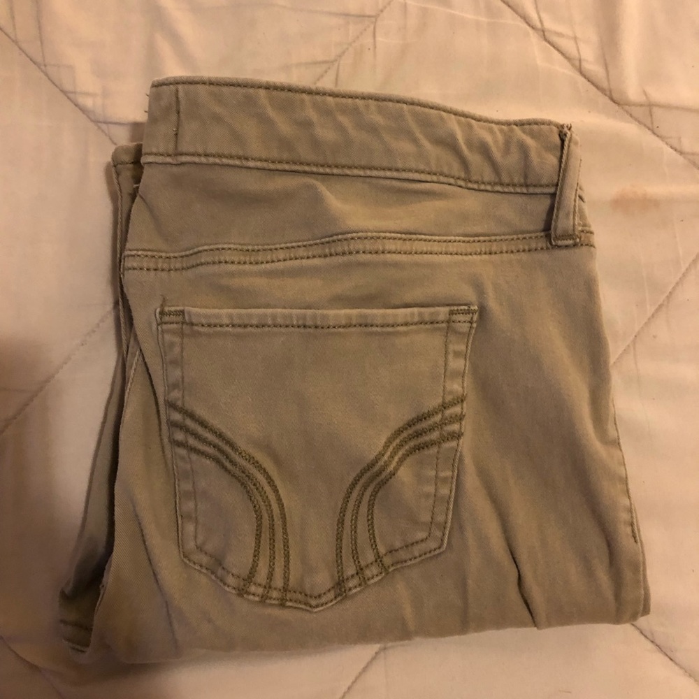 Tan Hollister pants